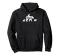 Papa Bear 3 Cubs Fathers Day Hoodie - Novelty Apparel for Adults - T-Shirt, Sweatshirt, Hoodie