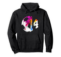 Number 14 Years Soccer 14Th Birthday Hoodie - Aesthetic Graphic Unisex - T-Shirt, Sweatshirt, Hoodie