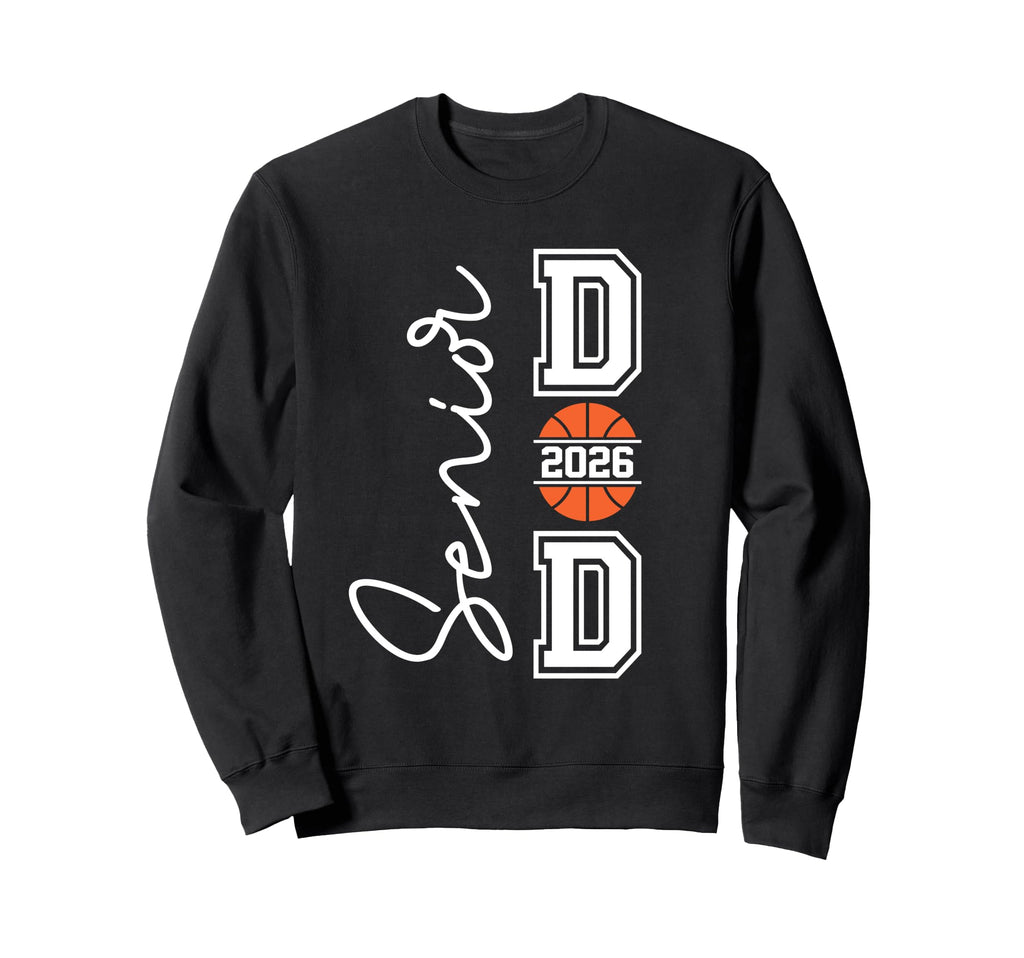 Proud Dad 2026 Senior Graduate Sweatshirt - Casual Everyday Wear Unisex - T-Shirt, Sweatshirt, Hoodie