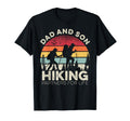 Dad And Son Hiking Partners Life Hiker T-Shirt - Minimalist Print Unisex - T-Shirt, Sweatshirt, Hoodie