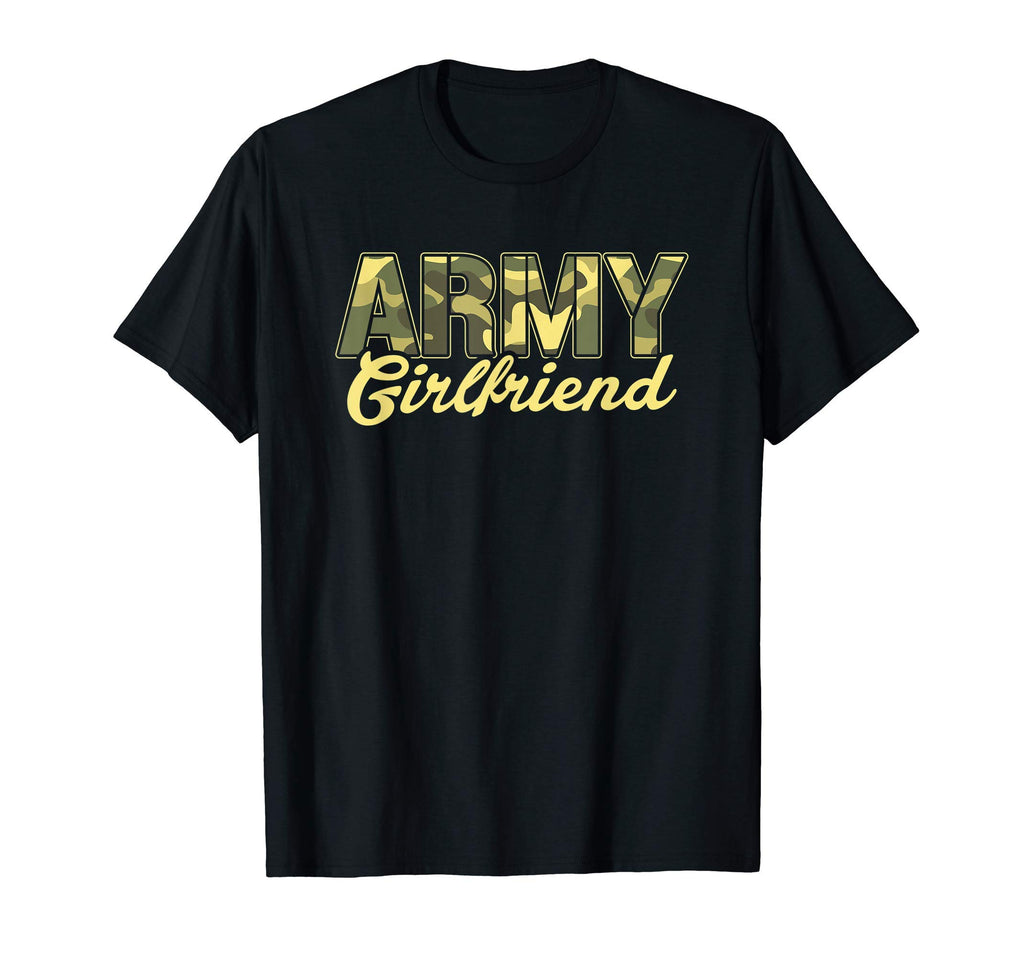Proud Army Girlfriend Us Military T-Shirt - Graphic Print for Adults - T-Shirt, Sweatshirt, Hoodie
