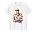 Dad Grandpa Veteran Veterans American T-Shirt - Custom Art Print Men Women - T-Shirt, Sweatshirt, Hoodie