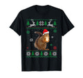 Ugly Squirrel Lover Santa Hat Animals T-Shirt - Streetwear Style Unisex - T-Shirt, Sweatshirt, Hoodie
