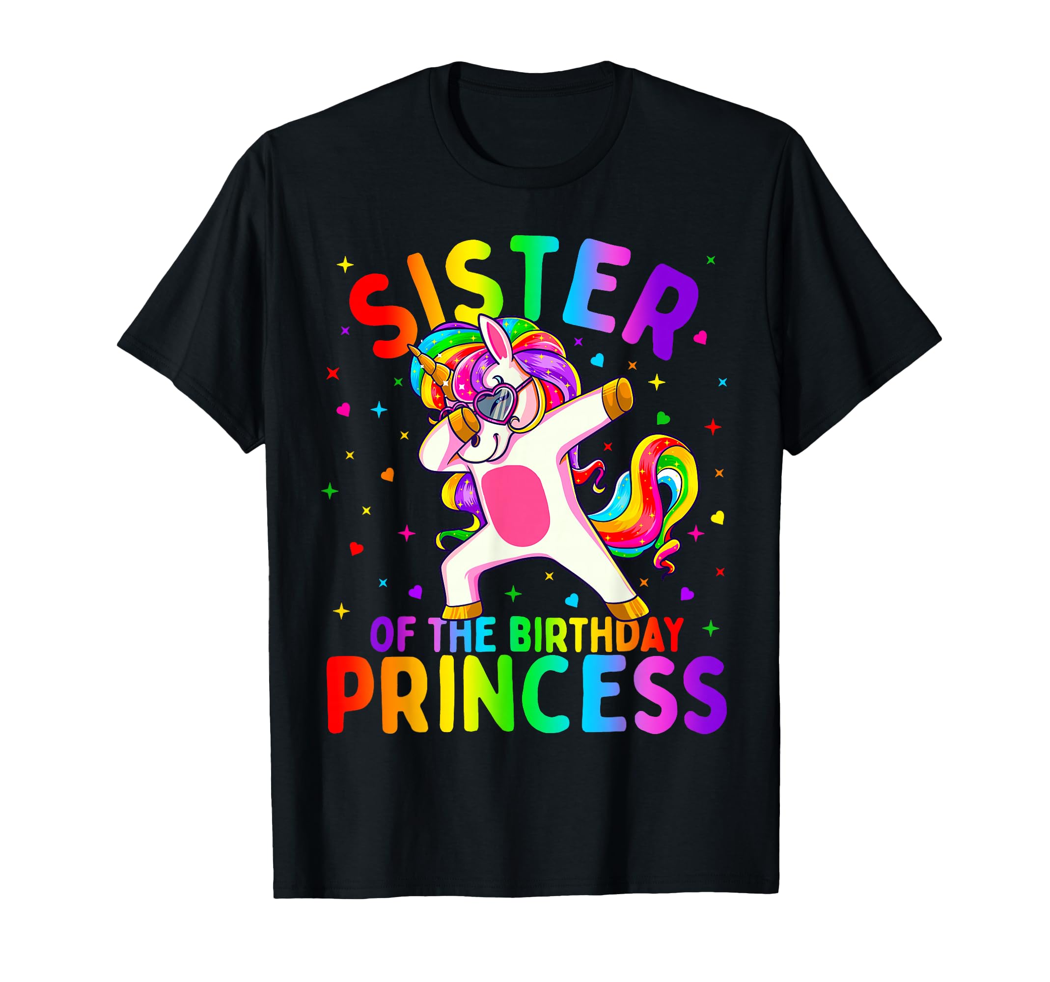 Sister Birthday Princess Dabbing T-Shirt - Streetwear Style Men Women - T-Shirt, Sweatshirt, Hoodie
