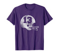 Football Jersey Number 13 Player T-Shirt - Minimalist Print Men Women - T-Shirt, Sweatshirt, Hoodie