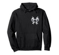 Soccer Sister Coquette Bow Front Back Hoodie - Casual Everyday Wear Unisex - T-Shirt, Sweatshirt, Hoodie