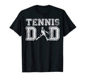 Tennis Dad Player Daddy Funny T-Shirt - Minimalist Print for Adults - T-Shirt, Sweatshirt, Hoodie