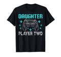 Gamer Dad Fathers Day Dad Daughter T-Shirt - Custom Art Print Unisex - T-Shirt, Sweatshirt, Hoodie