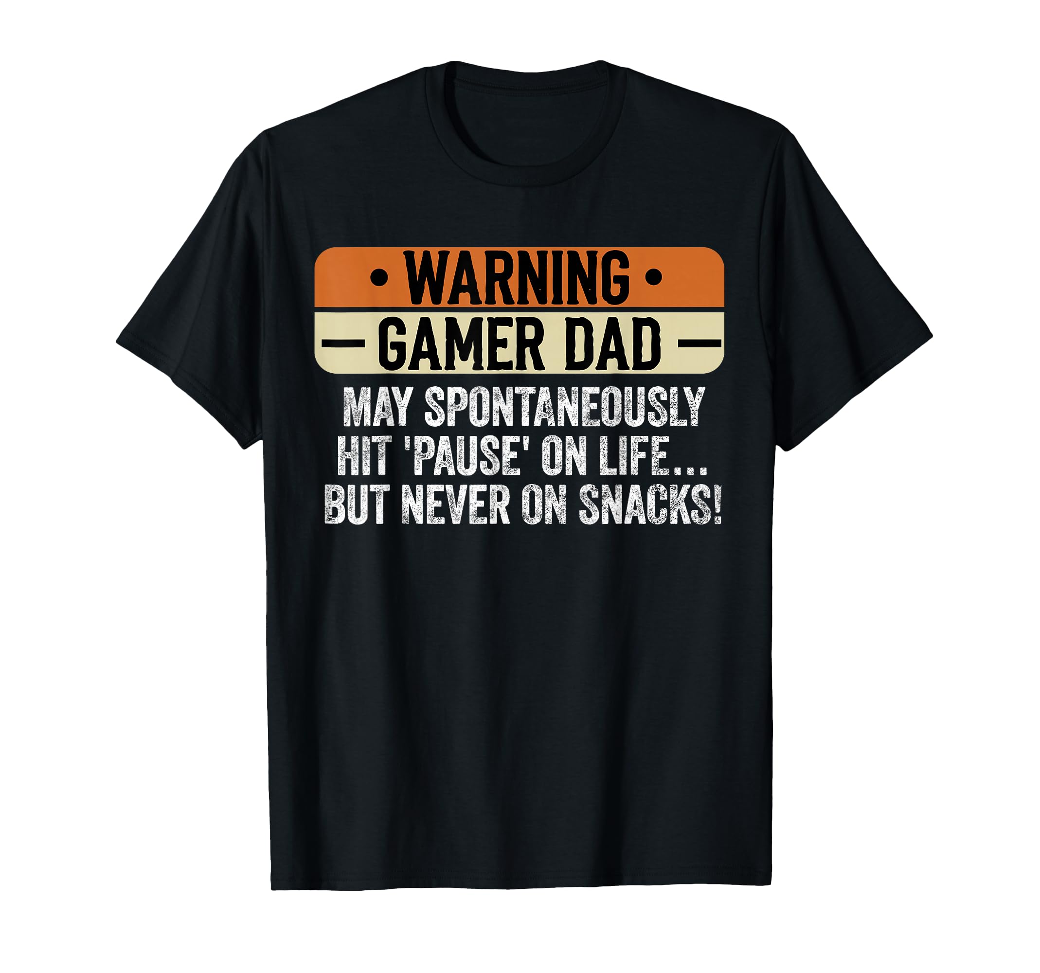 Warning Gaming Dad Video Game Father T-Shirt - Custom Art Print Men Women - T-Shirt, Sweatshirt, Hoodie