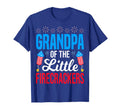 Grandpa Little Firecrackers 4Th July T-Shirt - Custom Art Print Men Women - T-Shirt, Sweatshirt, Hoodie