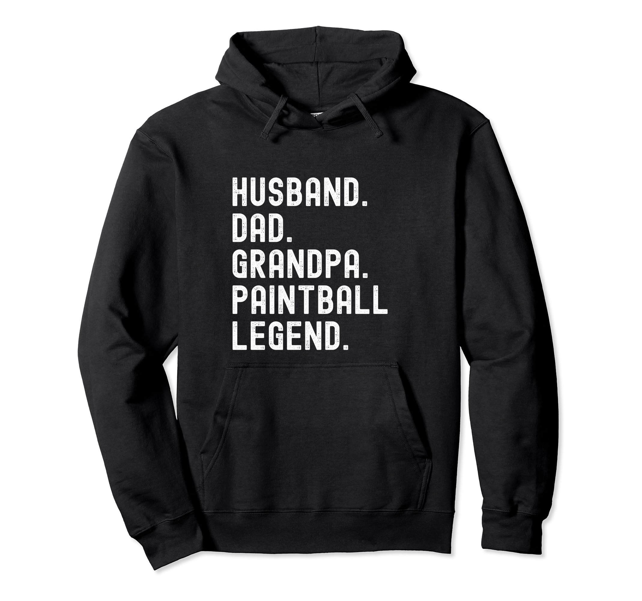 Husband Dad Grandpa Paintball Legend Hoodie - Unique Graphic Men Women - T-Shirt, Sweatshirt, Hoodie