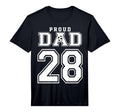 Number 28 Custom Proud Soccer Futbol T-Shirt - Streetwear Style for Adults - T-Shirt, Sweatshirt, Hoodie