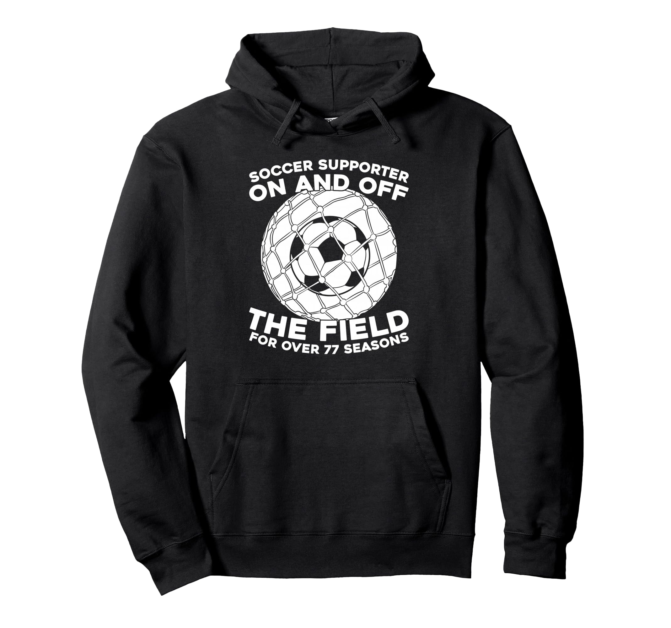 77 Years Old Player Team Sports Hoodie - Aesthetic Graphic Men Women - T-Shirt, Sweatshirt, Hoodie