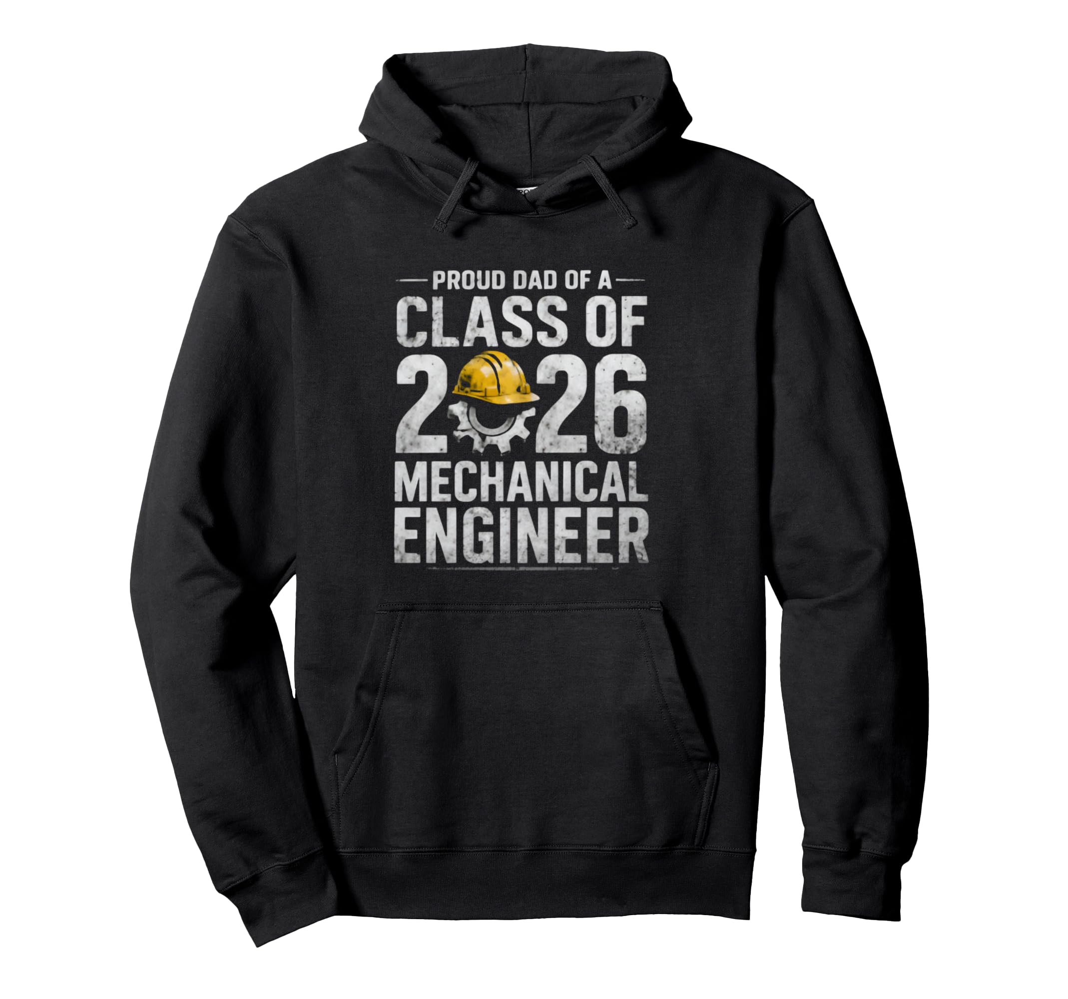 Proud Dad Class 2026 Mechanical Hoodie - Aesthetic Graphic for Adults - T-Shirt, Sweatshirt, Hoodie