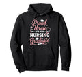Proud Uncle 2026 Nursing Graduate Hoodie - Casual Everyday Wear Men Women - T-Shirt, Sweatshirt, Hoodie