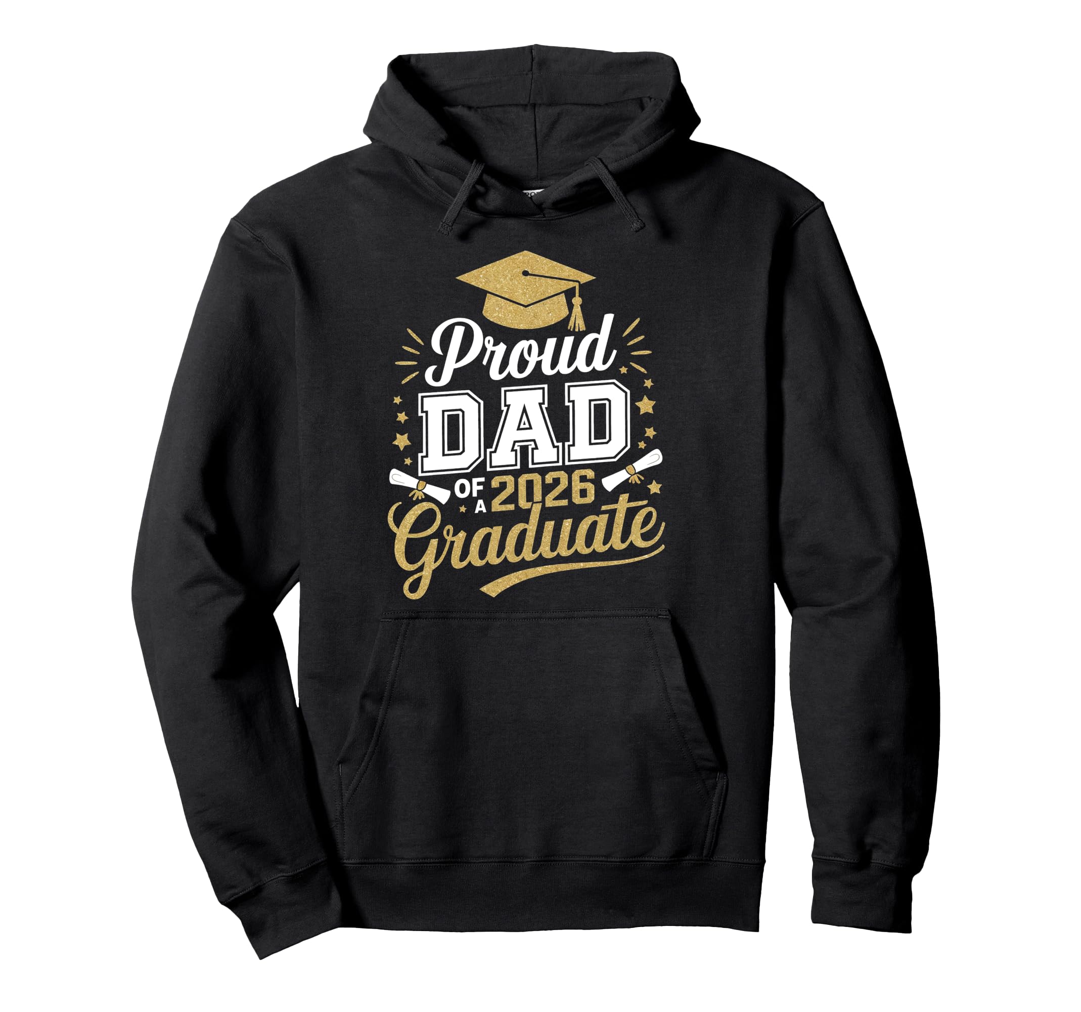 Dad Senior 2026 Proud Dad Class 2026 Hoodie - Unique Graphic Men Women - T-Shirt, Sweatshirt, Hoodie