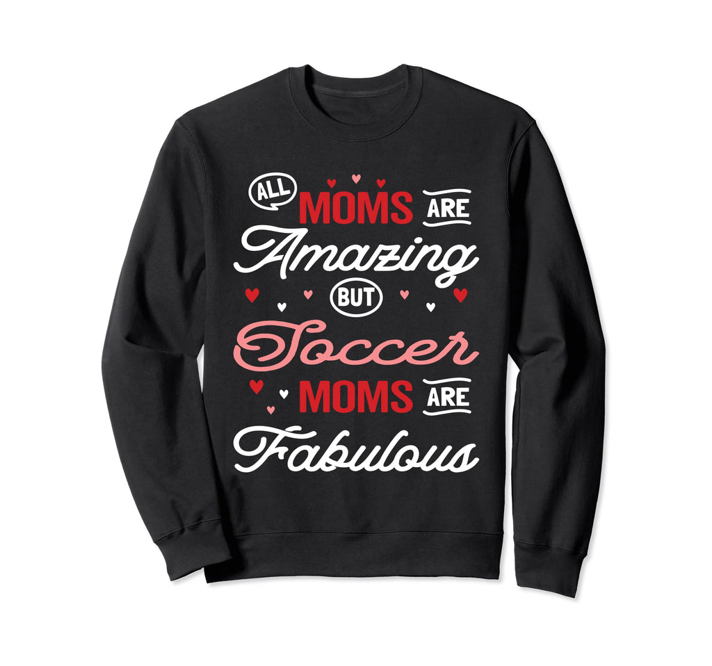 Soccer Mom Designs Hoodie - Trendy Graphic Unisex - T-Shirt, Sweatshirt, Hoodie