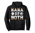 Nana Both Leopard Baseball Soccer Nana Hoodie - Trendy Graphic Unisex - T-Shirt, Sweatshirt, Hoodie
