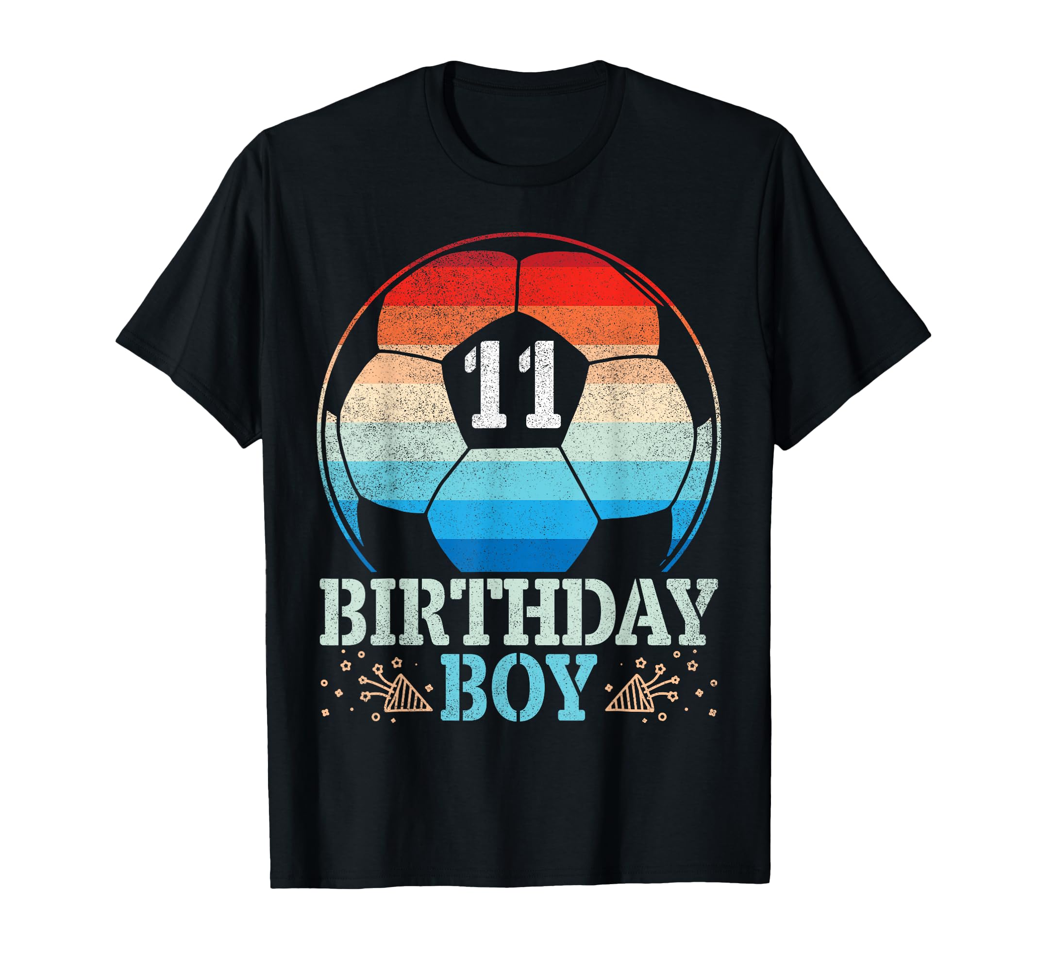 Playing Soccer Happy Birthday Player T-Shirt - Casual Everyday Wear Unisex - T-Shirt, Sweatshirt, Hoodie