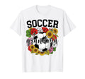 Soccer Grandma Flower Mothers Day T-Shirt - Fun Novelty Design Men Women - T-Shirt, Sweatshirt, Hoodie