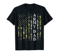 Mens Us Flag Army Dad Veteran Father T-Shirt - Custom Art Print for Adults - T-Shirt, Sweatshirt, Hoodie