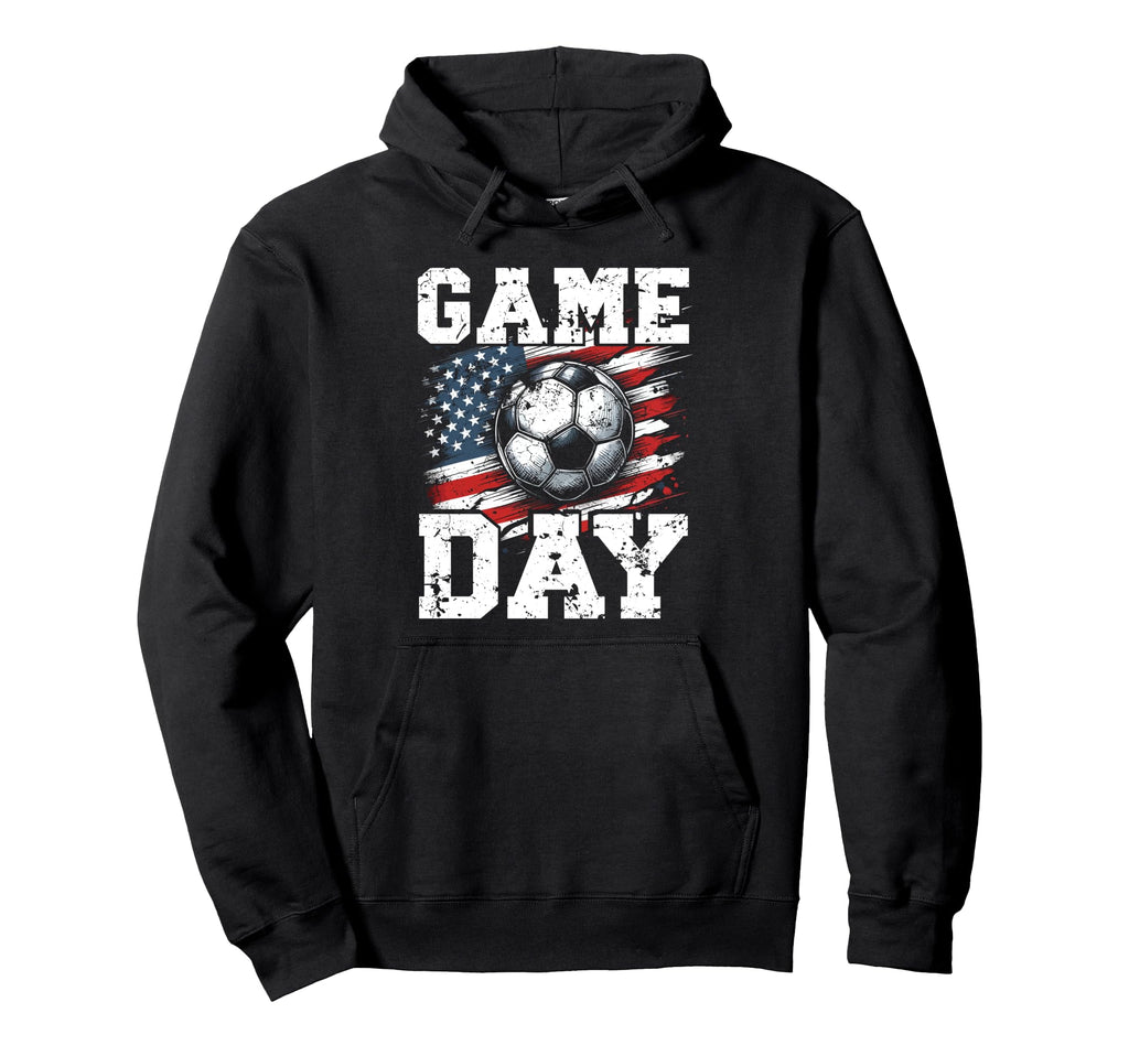 Game Day Soccer Players Coaches Parent Hoodie - Aesthetic Graphic Men Women - T-Shirt, Sweatshirt, Hoodie
