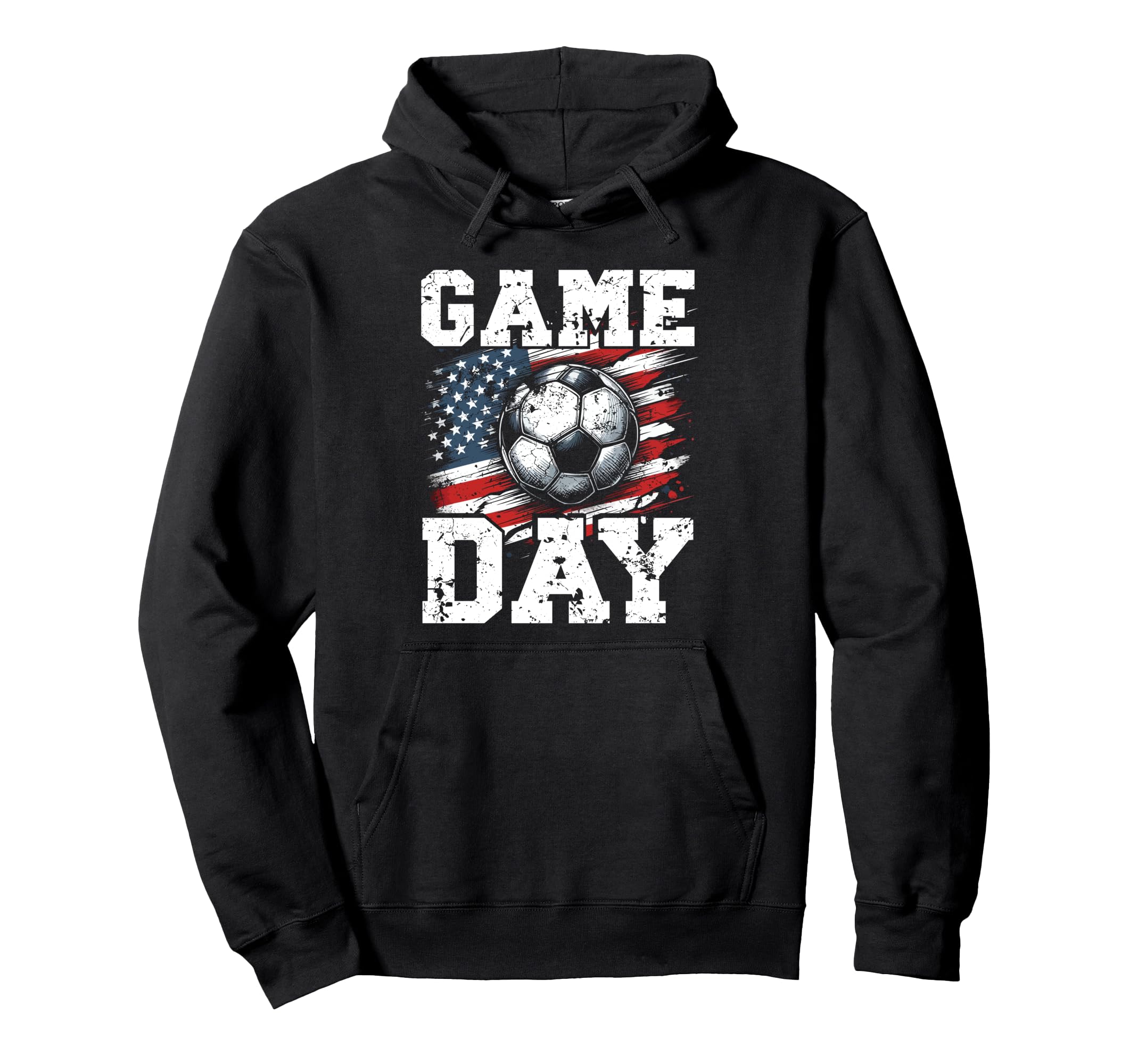 Game Day Soccer Players Coaches Parent Hoodie - Aesthetic Graphic Men Women - T-Shirt, Sweatshirt, Hoodie