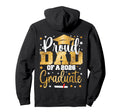 Proud Dad Class 2026 Graduate Senior Hoodie - Fun Novelty Design Men Women - T-Shirt, Sweatshirt, Hoodie