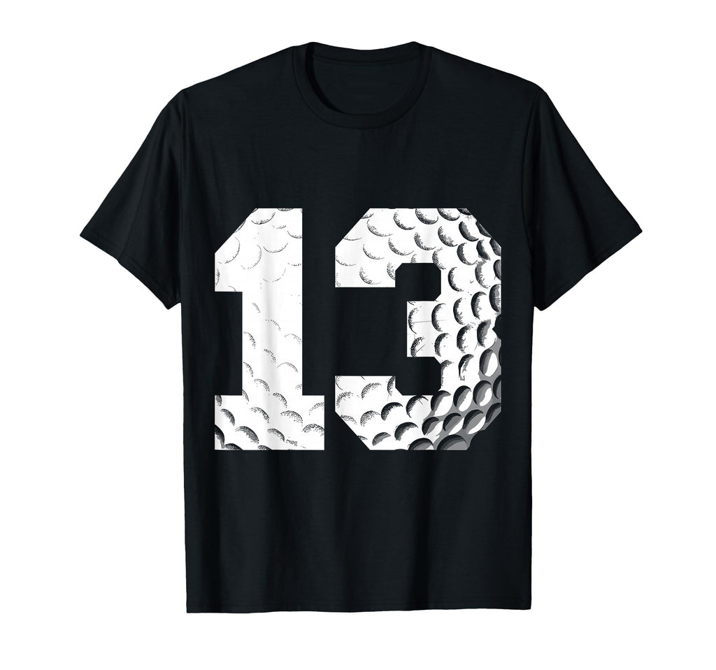 13Th Birthday Golf Player Golf 13 Years T-Shirt - Minimalist Print Unisex - T-Shirt, Sweatshirt, Hoodie