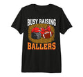 Busy Raising Ballers Hockey T-Shirt - Aesthetic Graphic for Adults - T-Shirt, Sweatshirt, Hoodie