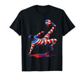 Soccer Drip American Flag 4Th July T-Shirt - Unique Graphic Men Women - T-Shirt, Sweatshirt, Hoodie