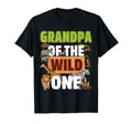 Grandpa Wild One Zoo Birthday Safari T-Shirt - Streetwear Style for Adults - T-Shirt, Sweatshirt, Hoodie
