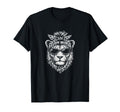 Lioness Head Outline Animal Lover Lion T-Shirt - Aesthetic Graphic Unisex - T-Shirt, Sweatshirt, Hoodie