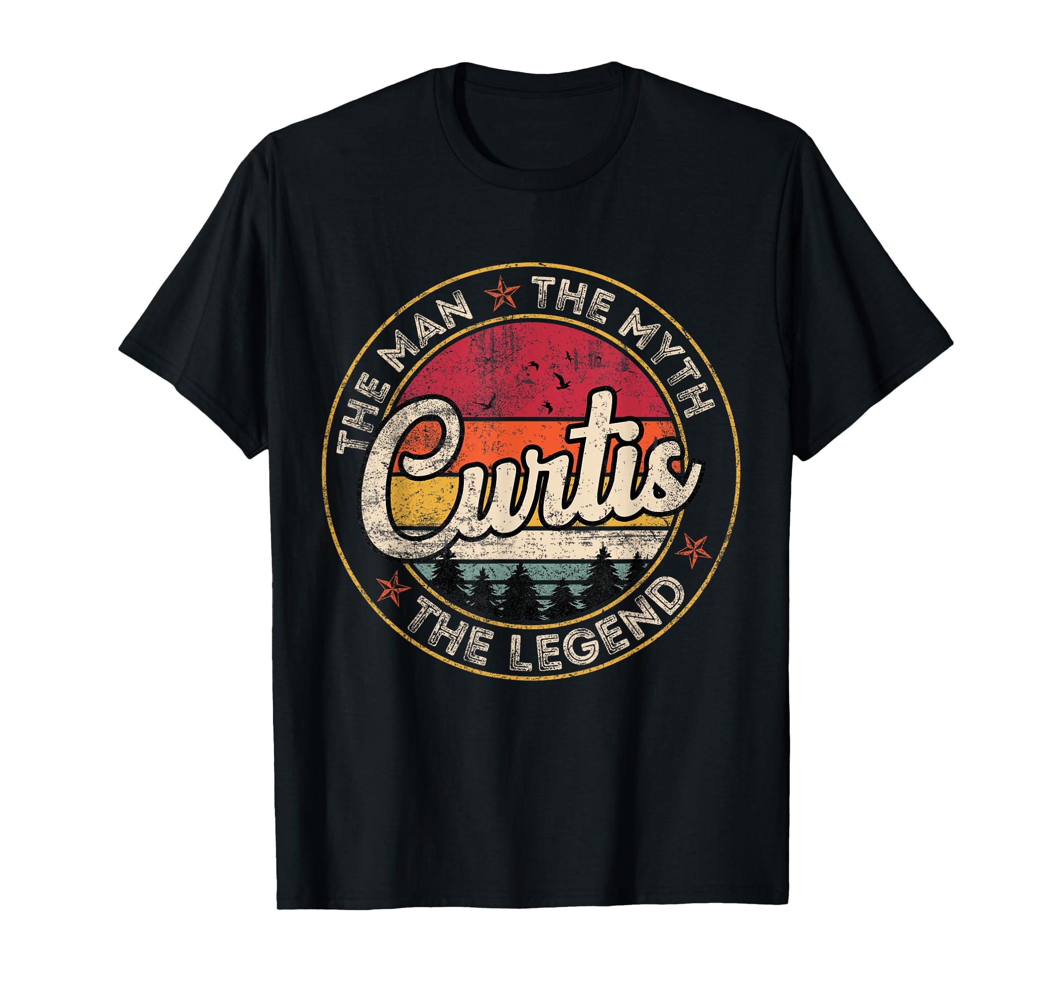 Curtis Myth Legend Personalized Name T-Shirt - Aesthetic Graphic Men Women - T-Shirt, Sweatshirt, Hoodie