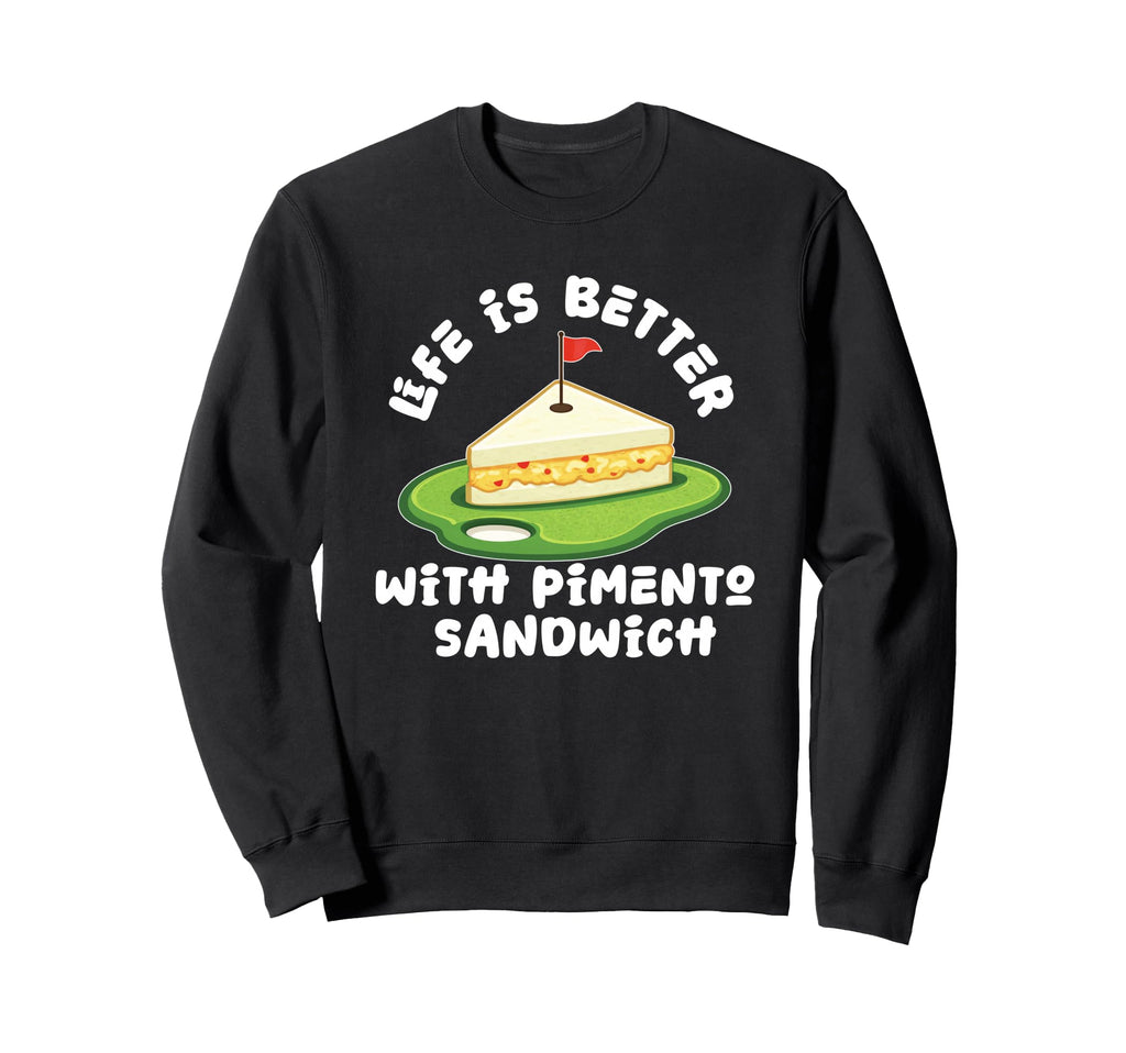Pimento Cheese Sandwich Golf Dad Sweatshirt - Streetwear Style Unisex - T-Shirt, Sweatshirt, Hoodie