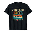 40 Year Old Gifts 1983 Cassette Tape 40Th T-Shirt - Graphic Print Unisex - T-Shirt, Sweatshirt, Hoodie