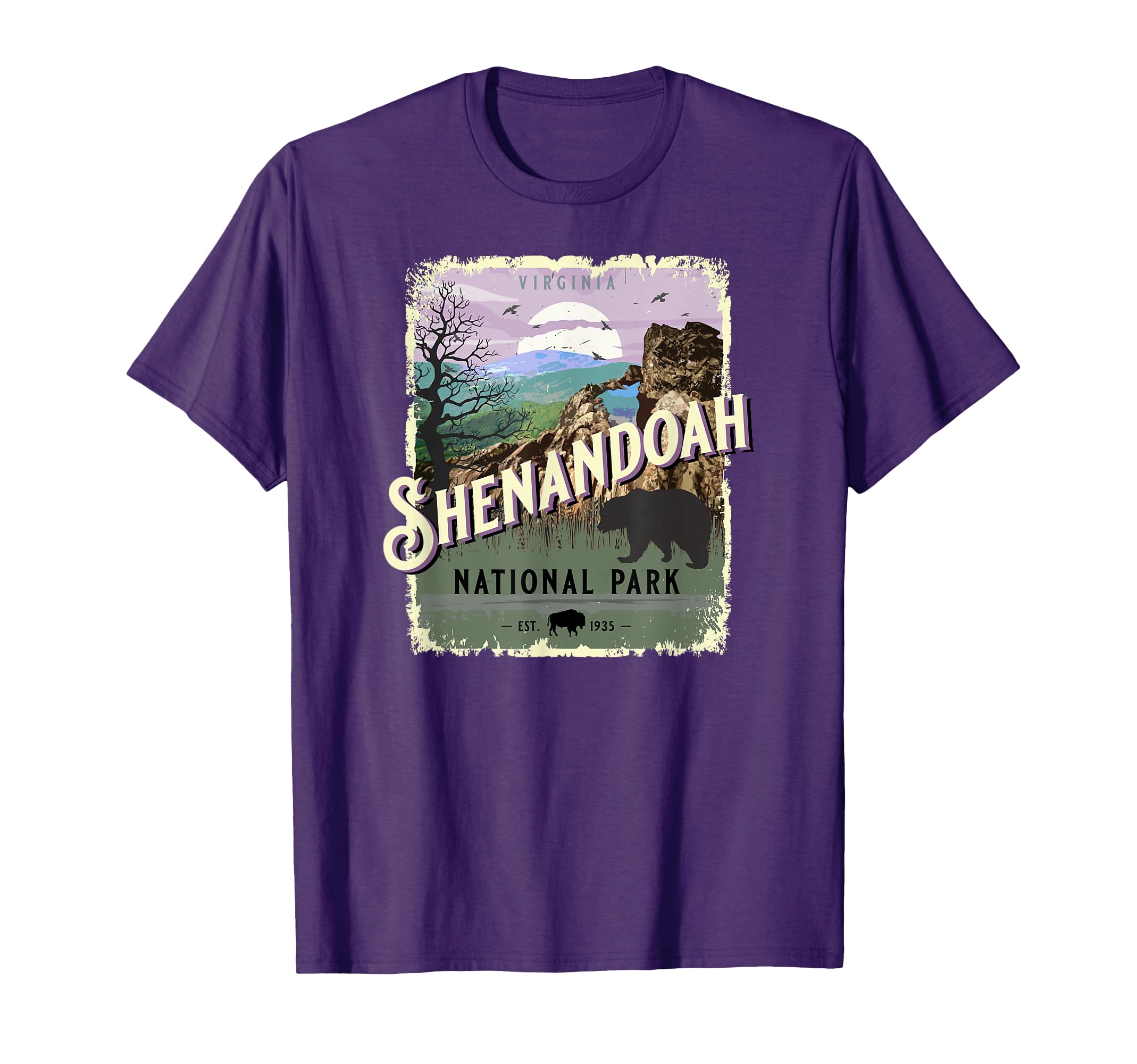 Shenandoah National Park Virginia Va T-Shirt - Aesthetic Graphic Unisex - T-Shirt, Sweatshirt, Hoodie