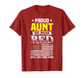 Proud Aunt Deployed Nephew Red Friday T-Shirt - Graphic Print Men Women - T-Shirt, Sweatshirt, Hoodie