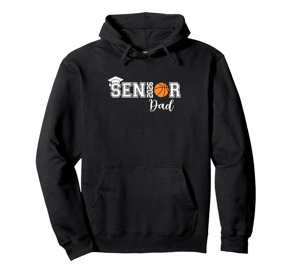 Proud Dad 2026 Senior Graduate Hoodie - Graphic Print for Adults - T-Shirt, Sweatshirt, Hoodie