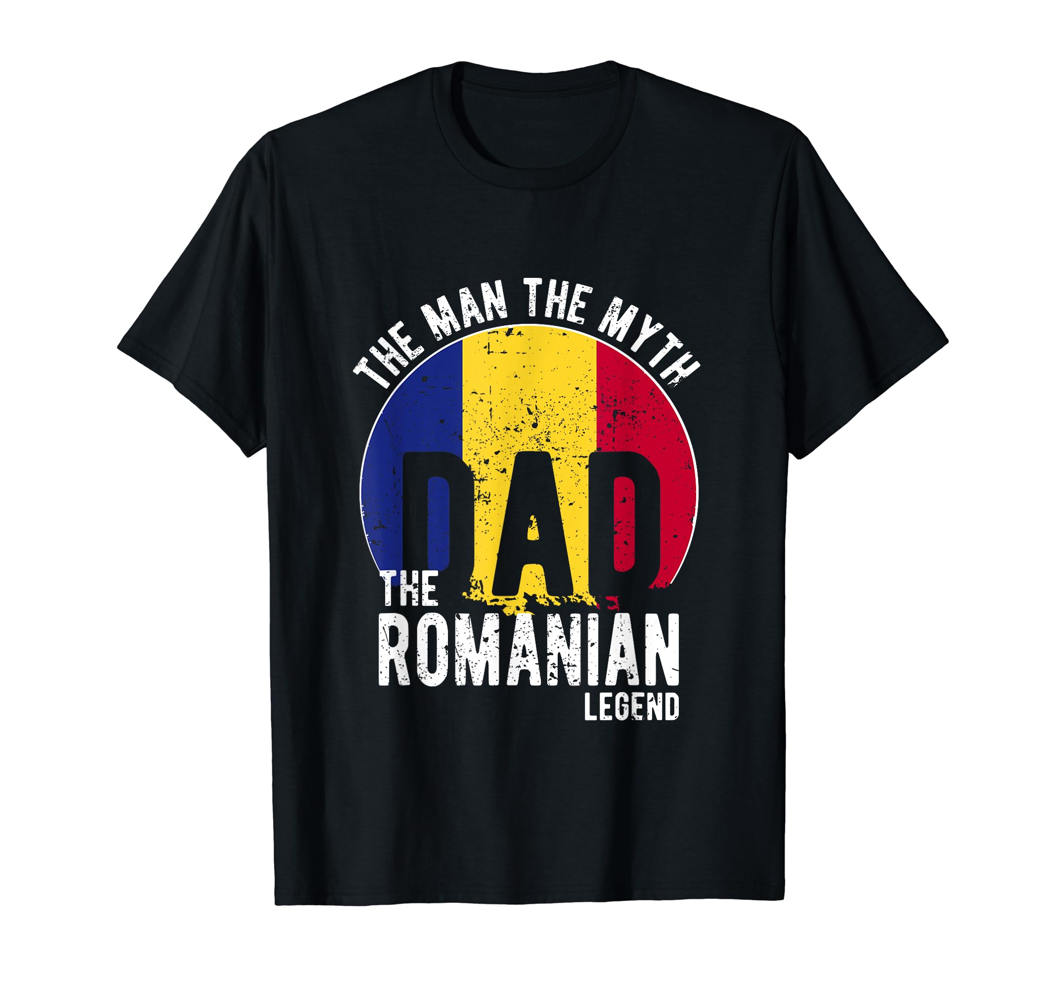 Myth Romanian Legend Dad Romanian T-Shirt - Graphic Print for Adults - T-Shirt, Sweatshirt, Hoodie