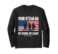 Veteran Dad Gifts Veteran Dad Birthday Hoodie - Minimalist Print Unisex - T-Shirt, Sweatshirt, Hoodie