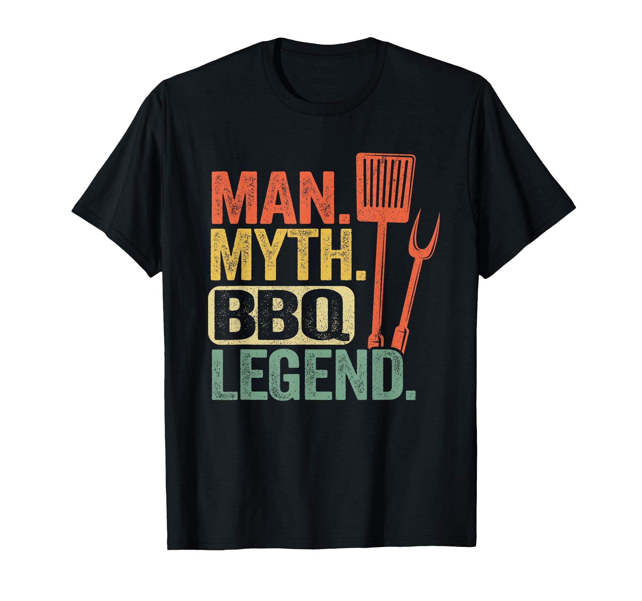 Myth Bbq Legend Barbecue Grilling T-Shirt - Aesthetic Graphic for Adults - T-Shirt, Sweatshirt, Hoodie