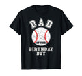 Dad Birthday Matching Baseball T-Shirt - Aesthetic Graphic Unisex - T-Shirt, Sweatshirt, Hoodie