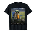 Funny Raccoon Algeria Soccer Fan T-Shirt - Custom Art Print Men Women - T-Shirt, Sweatshirt, Hoodie