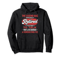 Legend Has Officially Retired Father Hoodie - Custom Art Print for Adults - T-Shirt, Sweatshirt, Hoodie