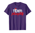 Team Naughty Funny Couple Matching T-Shirt - Casual Everyday Wear Unisex - T-Shirt, Sweatshirt, Hoodie