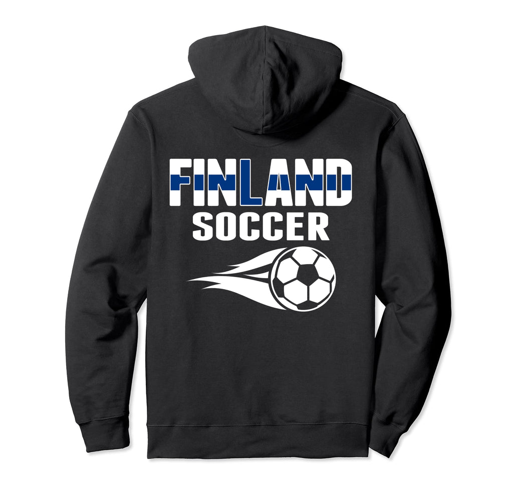 Proud Finland Soccer Fans Jersey Support Hoodie - Streetwear Style Unisex - T-Shirt, Sweatshirt, Hoodie