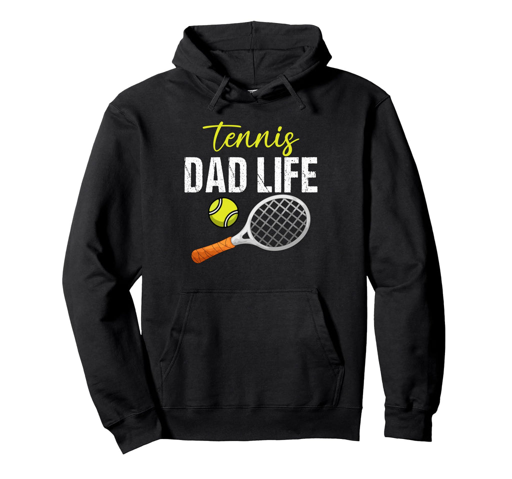Tennis Dad Life Game Day Sports Hoodie - Casual Everyday Wear for Adults - T-Shirt, Sweatshirt, Hoodie