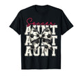 Soccer Aunt Funny Coquette Bow T-Shirt - Fun Novelty Design for Adults - T-Shirt, Sweatshirt, Hoodie