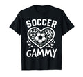Soccer Gammy Leopard Heart Gammy Soccer T-Shirt - Unique Graphic Unisex - T-Shirt, Sweatshirt, Hoodie